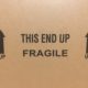 Shipping Box Fragile Sign