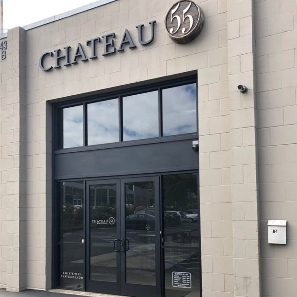 Chateau 55 San Diego Wine Storage Facility State of the Art Facility